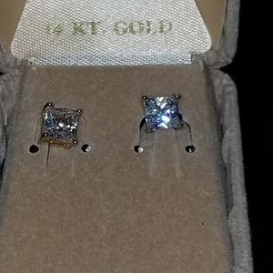 14K GOLD SWAVORSKI CRYSTALS